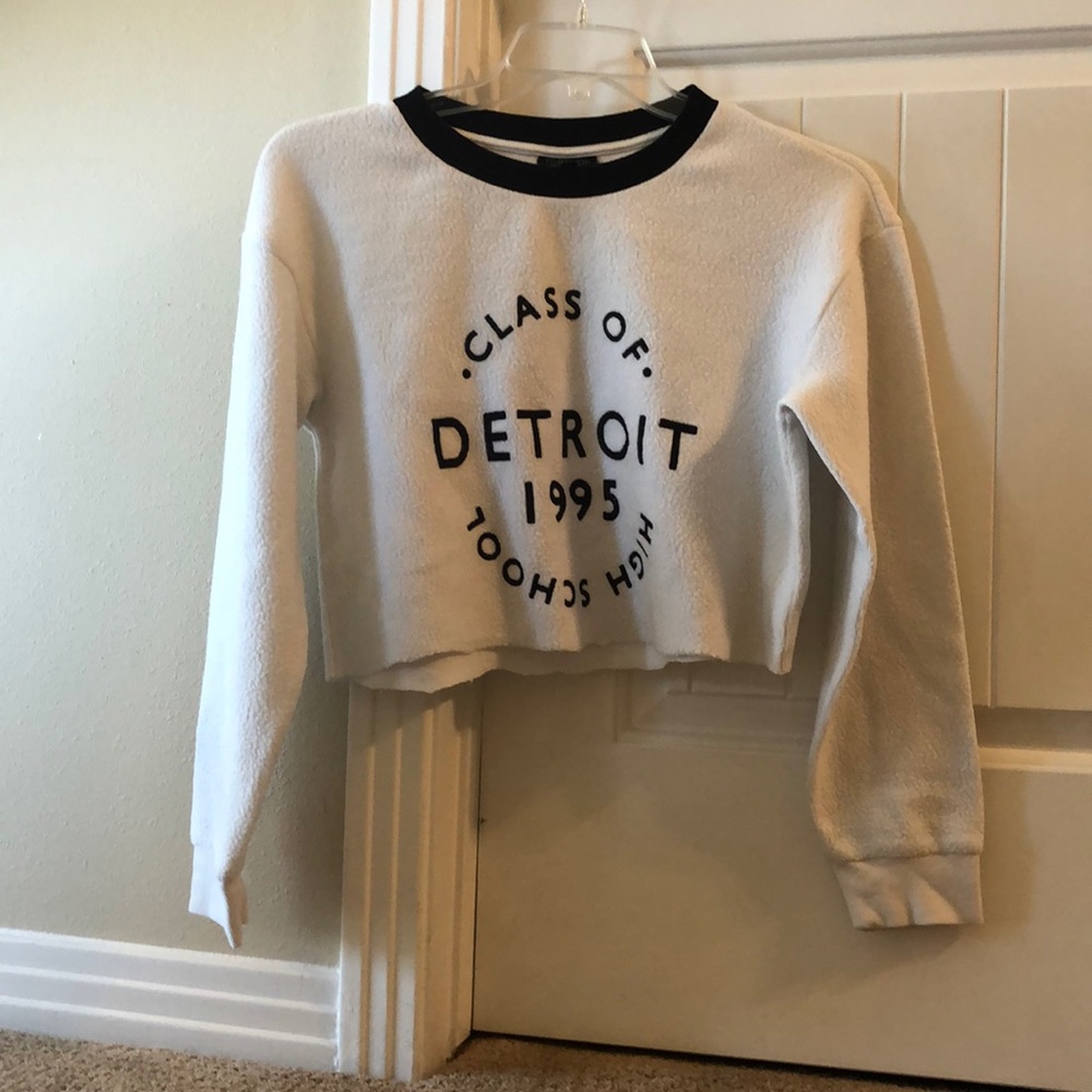 Cropped Sweater from Topshop